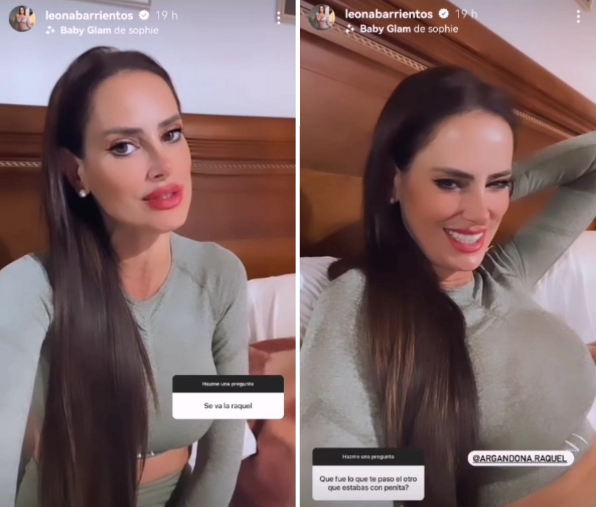 Adriana Barrientos confirma salida de Raquel Argandoña