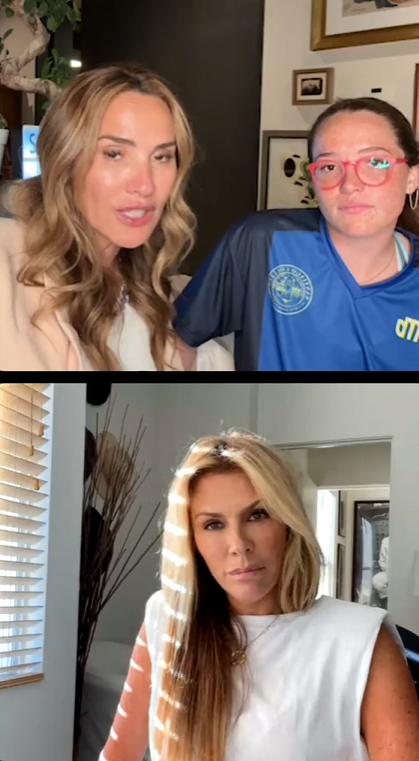 Laura de la Fuente terminó en pabellón por un golpe