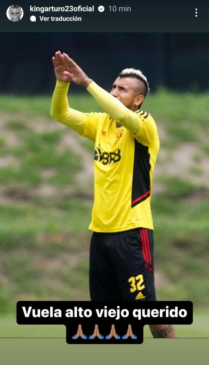 El sentido mensaje de Arturo Vidal tras muerte de su padre: agradeció el apoyo de su pareja tras duro momento