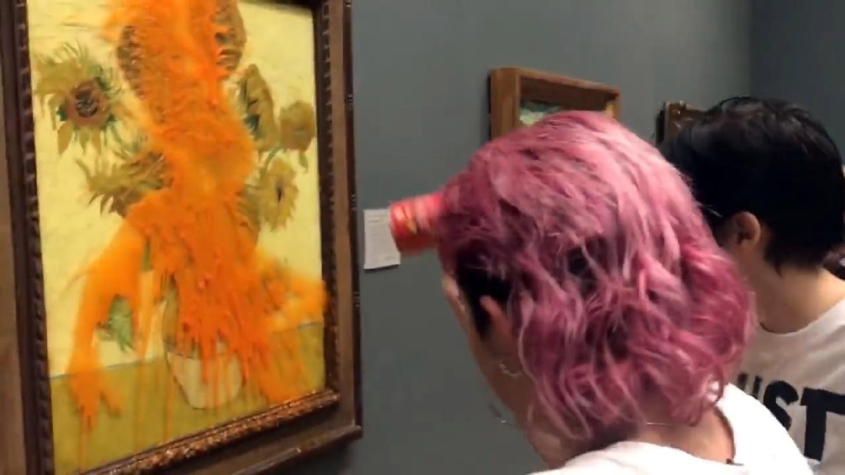 ataque Los Girasoles Van Gogh