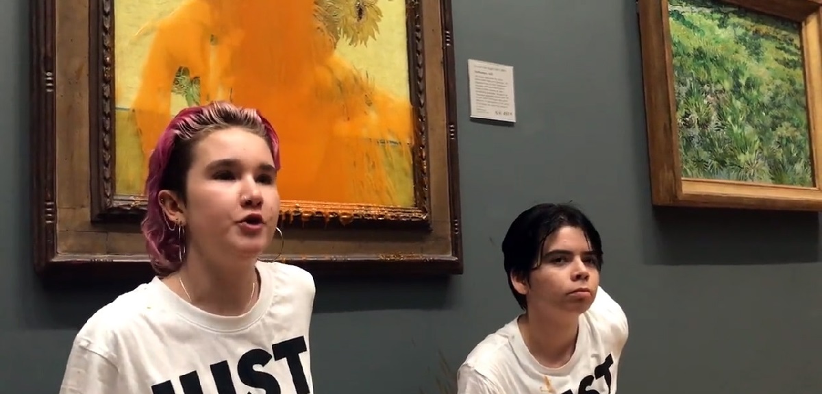 Ataque a 'Los Girasoles' de Van Gogh en galería de Londres corona larga lista de obras vandalizadas