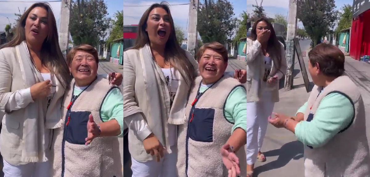 Vecina de Maipú sorprendió a Marlen Olivari con hilarante broma sobre Luciano Marocchino