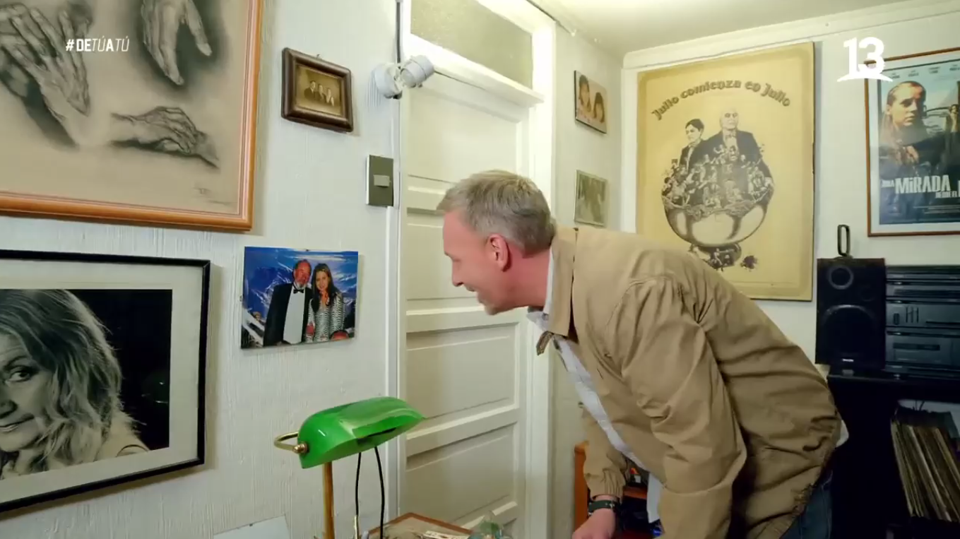 Llena de antigüedades y con su propia galería: Luis Alarcón mostró su casa en "De tú a tú"
