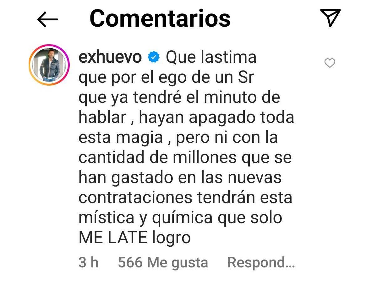 Daniel Fuenzalida comentario nuevos rostros TV+