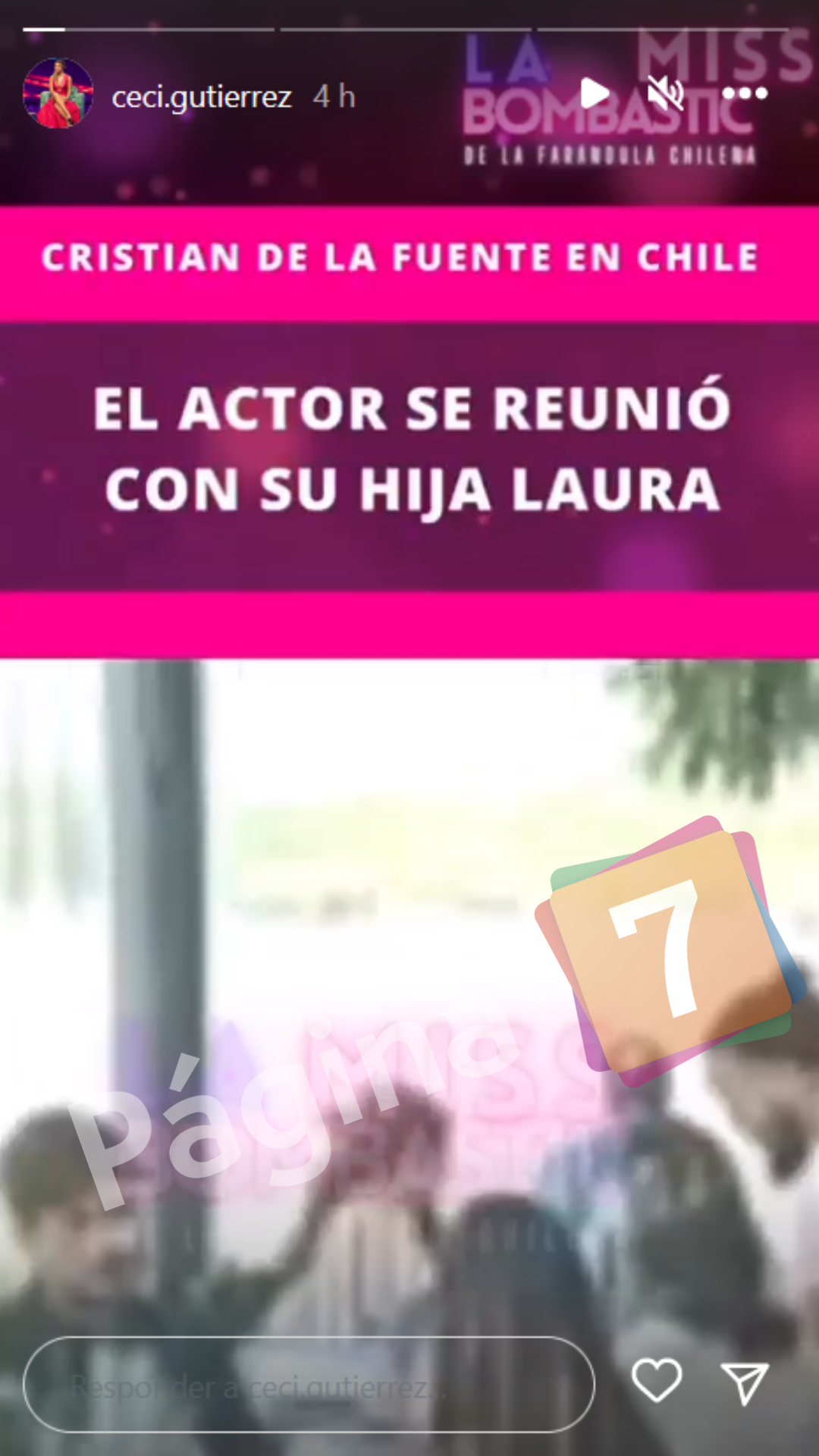 Afirman que Cristián de la Fuente se reunió con su hija Laura tras escándalo: imagen lo confirmaría