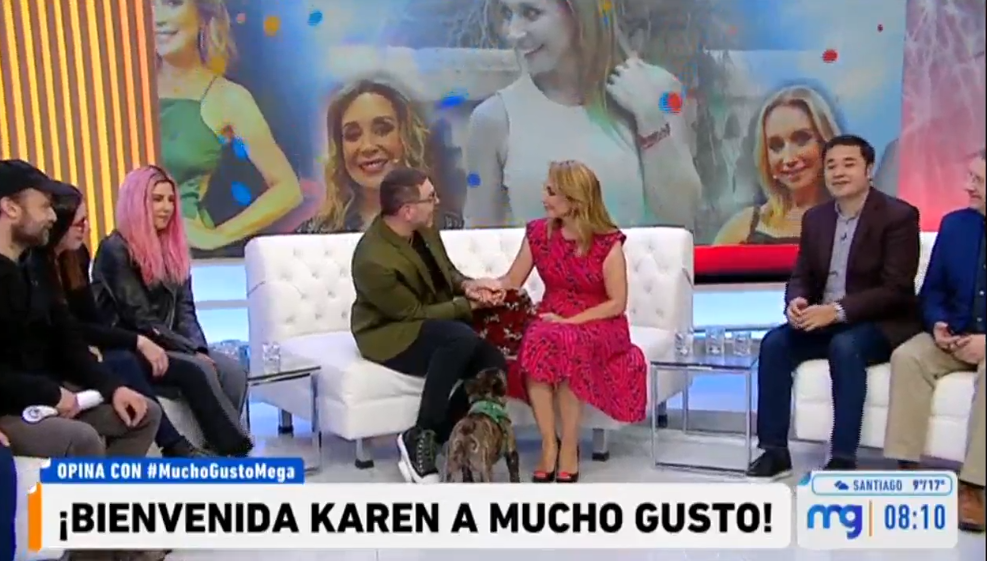 Karen Doggenweiler debutó en Mucho Gusto lanzando especial confesión: "Vine por esto"