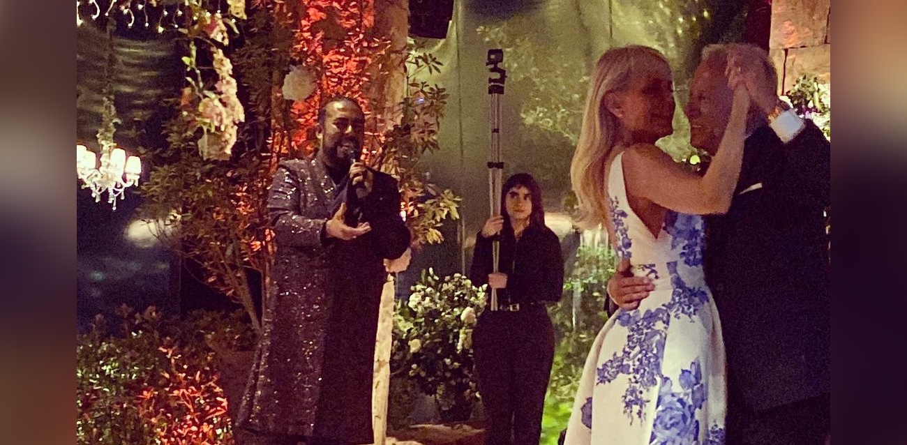 Doble de Barry White puso el romanticismo en boda de Cecilia Bolocco y 'Pepo': compartió imágenes