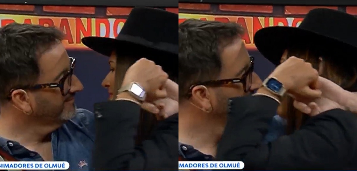Ivette Vergara y Eduardo Fuentes ensayaron beso para el Festival del Huaso de Olmué: 