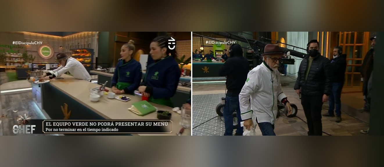 Ennio Carota tuvo momento de furia en El discípulo del chef por decisión de producción