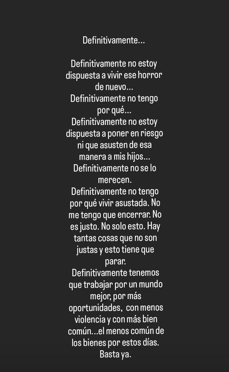 Esposa de Gonzalo Ramírez tras ver violento asalto con sus hijos: "No tengo por qué vivir asustada"