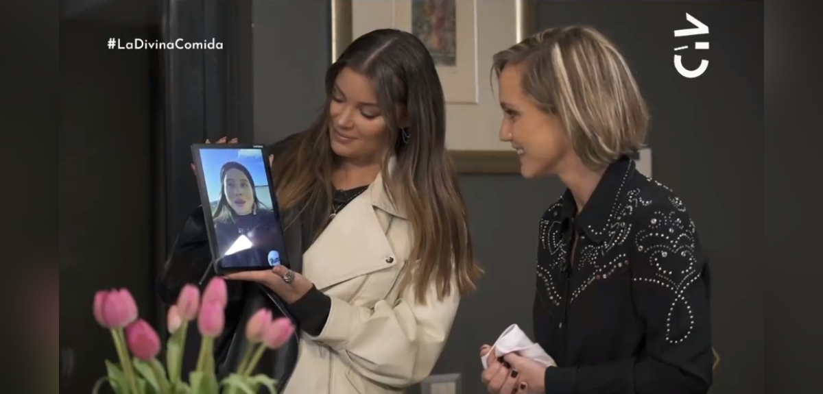 Sorpresa Denise Rosenthal a Fernanda Hansen en La Divina Comida