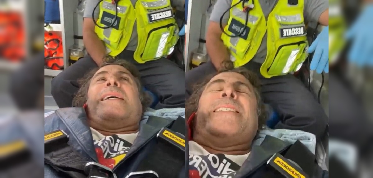 Fernando Larraín compartió preocupante video tras accidente: su hermano Nicolás contó qué le pasó