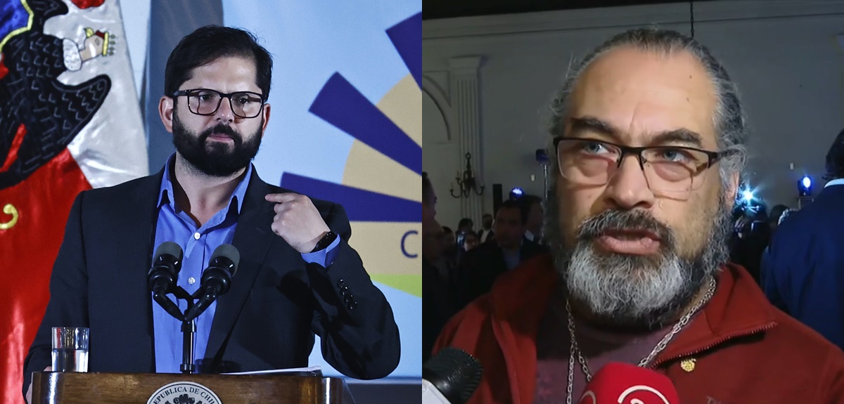 Hombre que interrumpió a Gabriel Boric en su discurso explicó su actuar: 