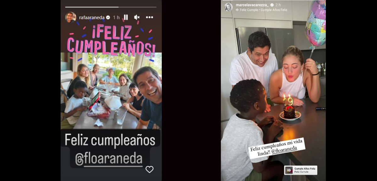 historias cumpleaños Florencia