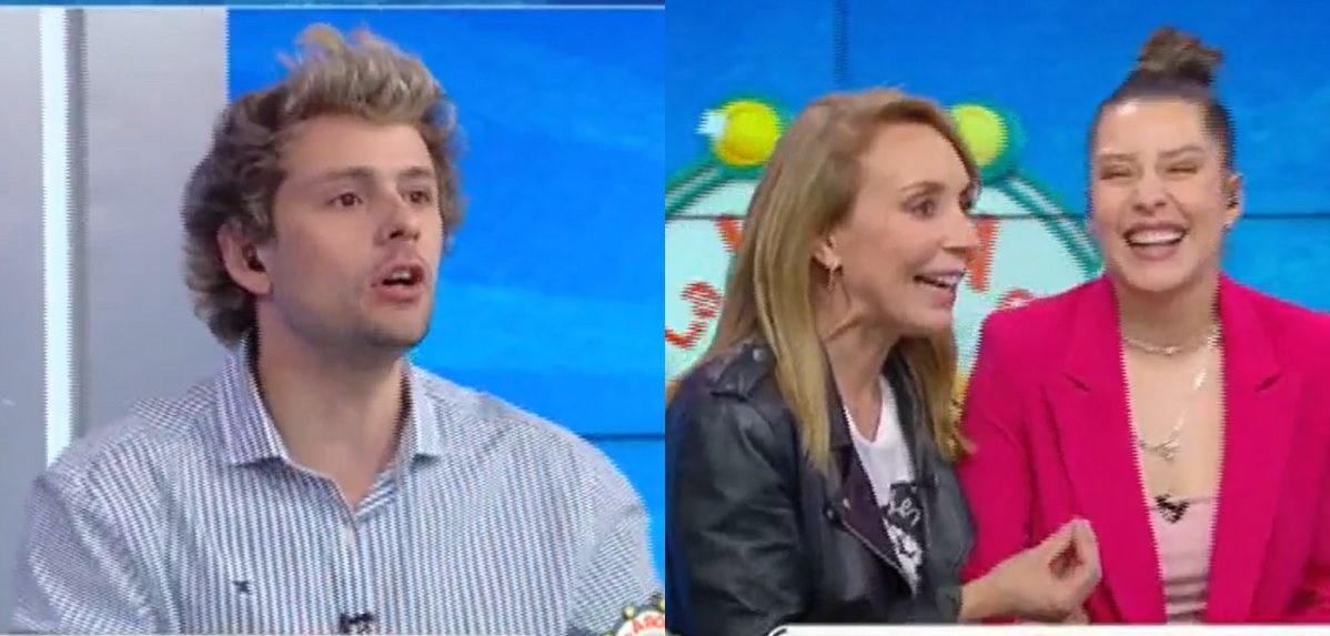 Joaquín Méndez y su salida de libreto con Karen Doggenweiler en La Hora de Jugar: 