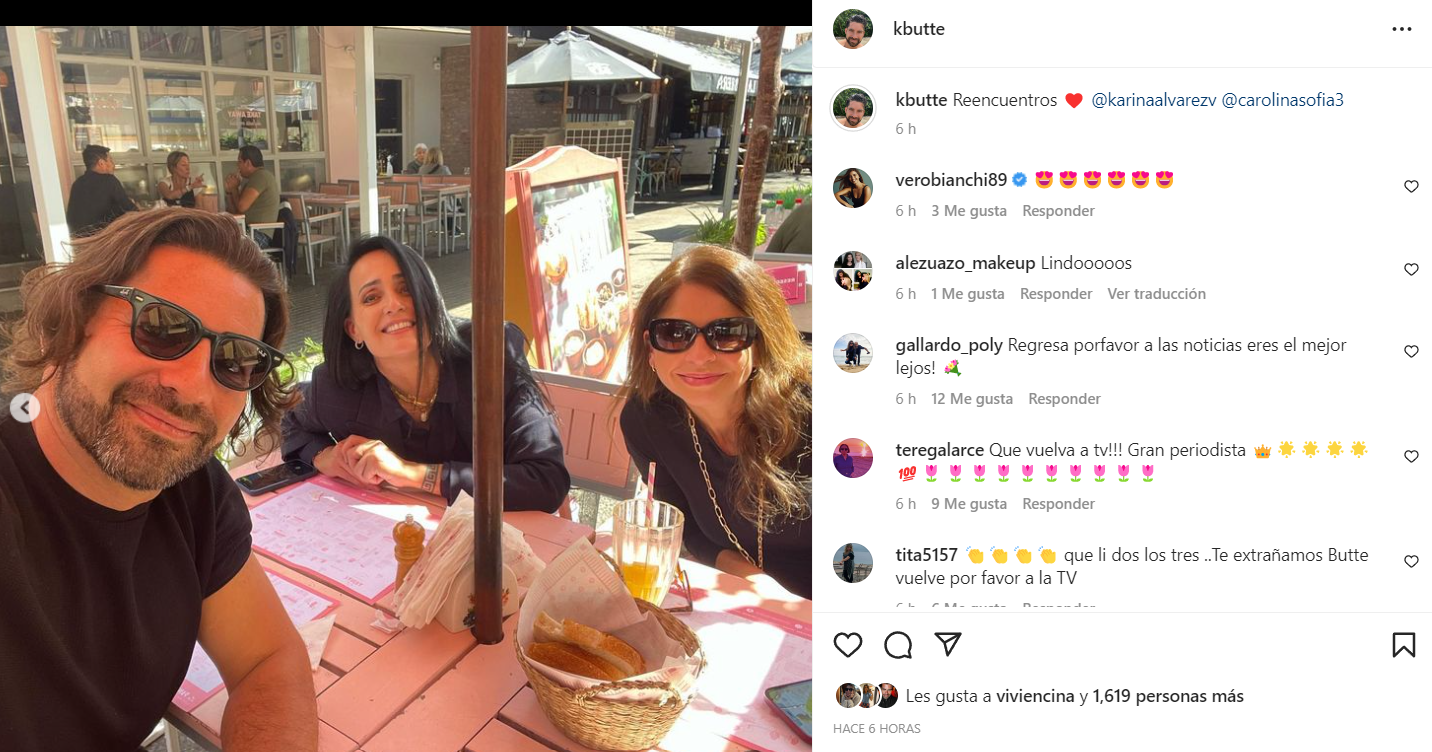 Karim Butte volvió a Chile tras polémica.