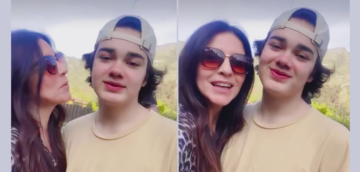 Karla Constant sorprendió al mostrar lo grande que está su hijo Pedro: cumplió 14 años