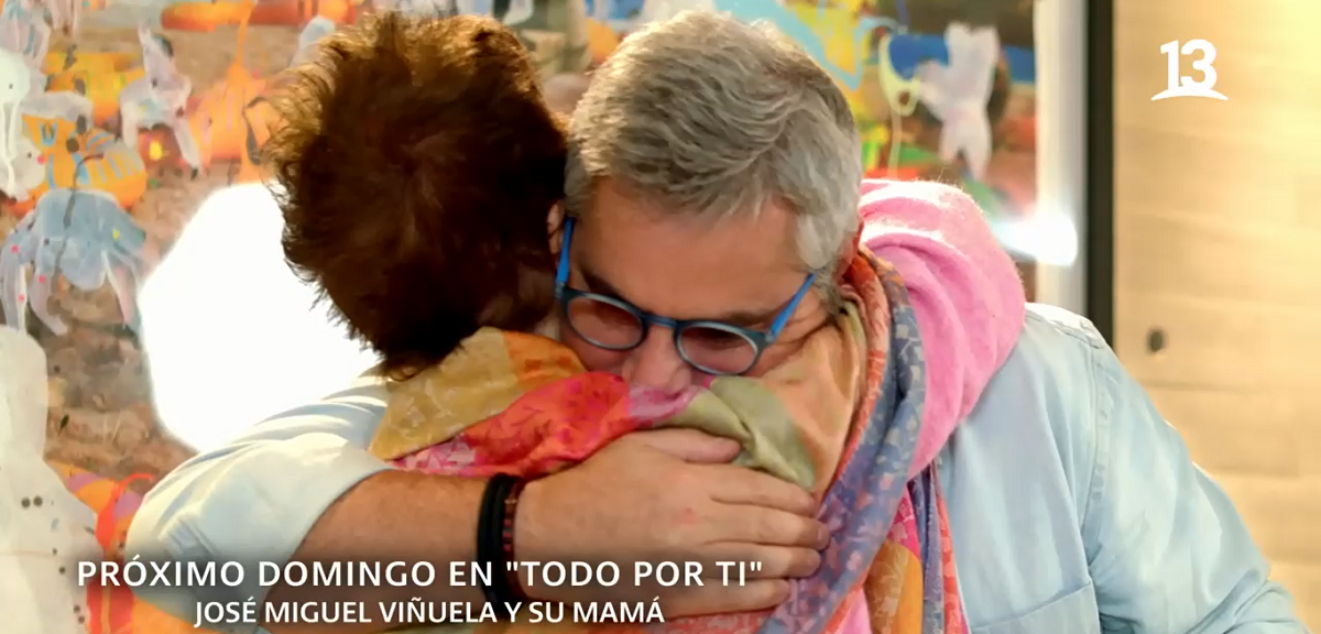 José Miguel Viñuela se emocionará al hablar del crudo cáncer que afectó a su mamá