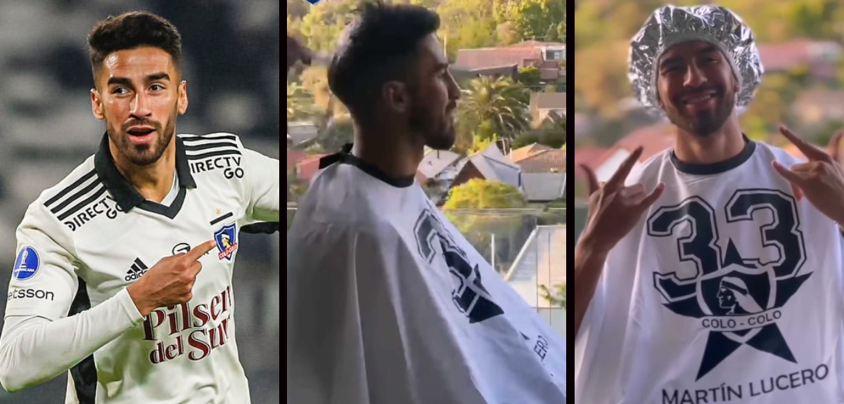 Juan Martín Lucero cumplió su promesa: se sometió a radical cambio de look tras título con Colo Colo