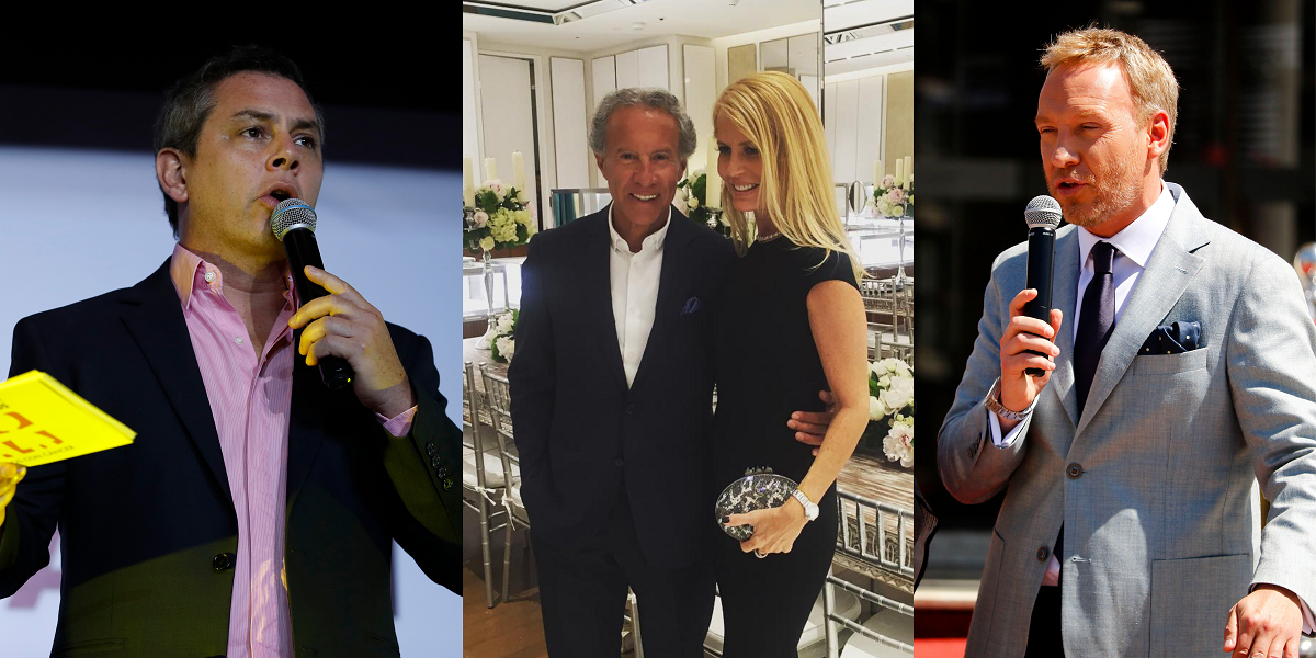 De Martín Cárcamo a José Miguel Viñuela: los looks de los famosos en la boda de Cecilia Bolocco