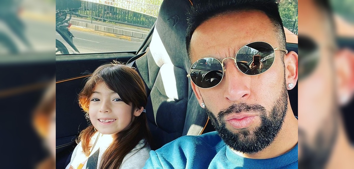 Prima de Mauricio Isla cuenta cómo él enfrenta distancia con su hija Martina: 