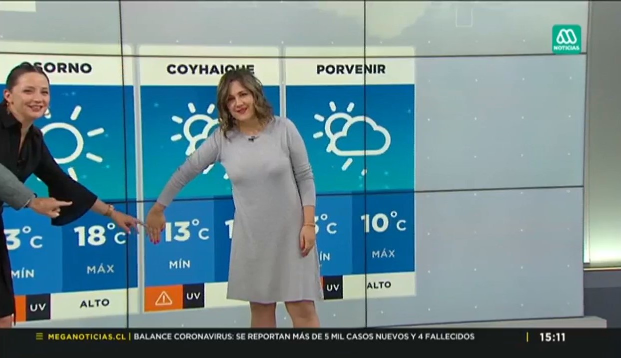 Michelle Adam protagonizo llamativo chascarro en pleno noticieron: “Deje el 13 al lado”