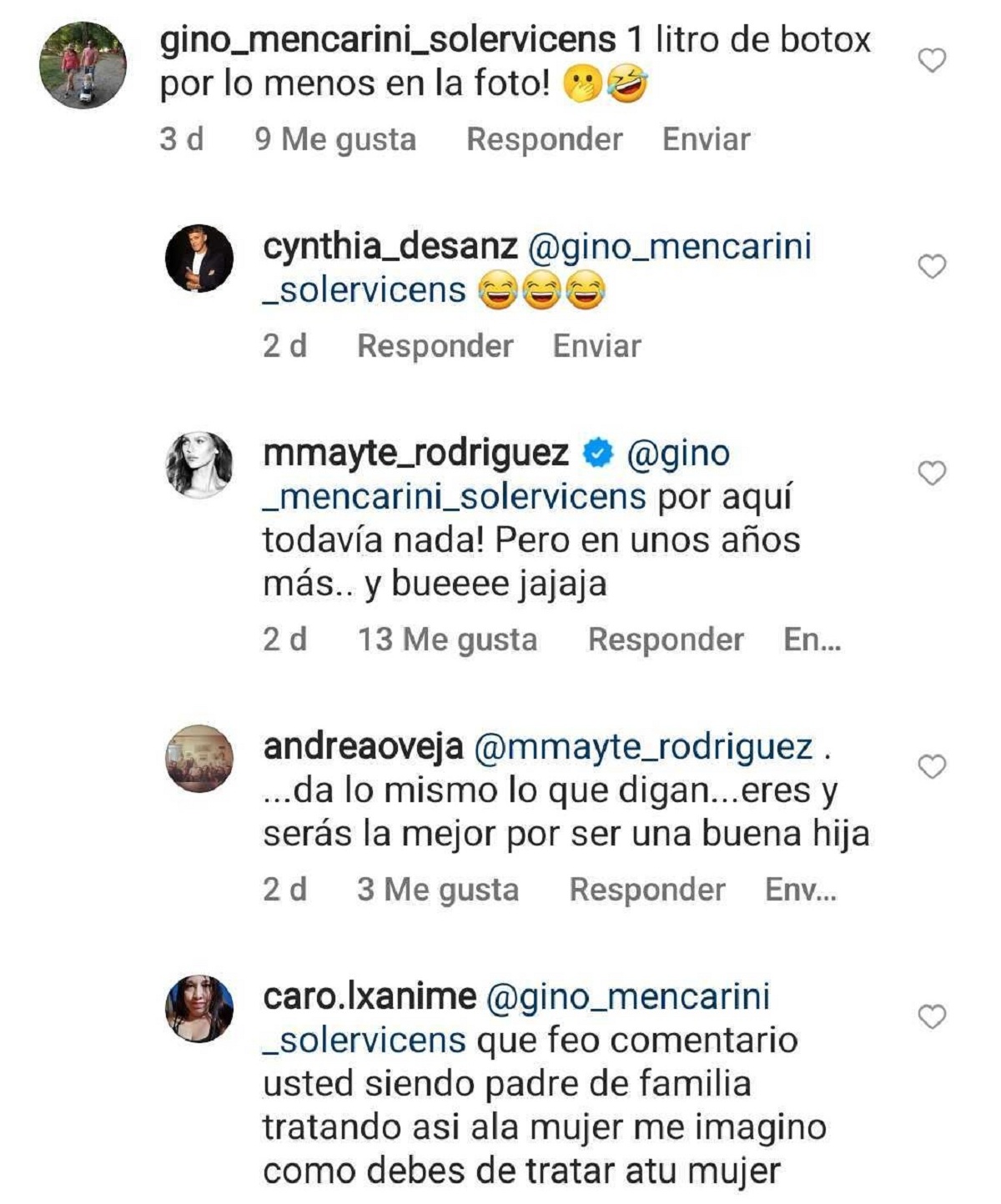 La sincera respuesta de Mayte Rodríguez ante feo mensaje que dejaron en su foto: "Un litro de bótox"