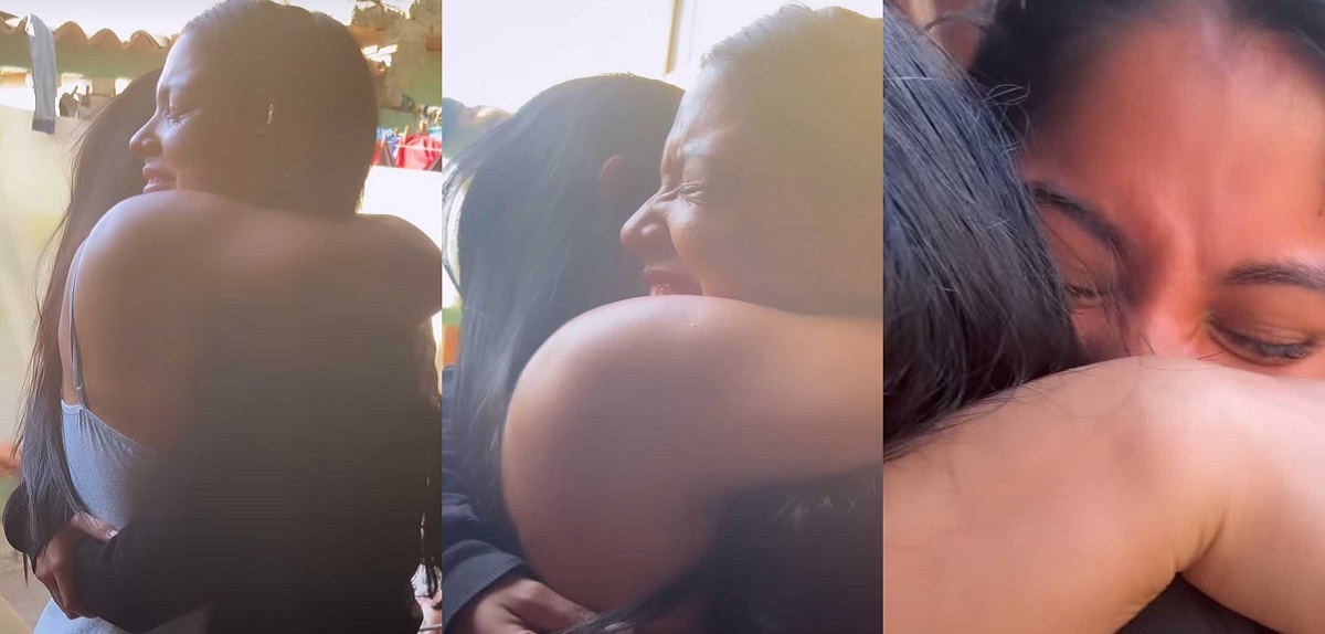 Nathalie Vera tuvo llorado reencuentro con su hermana en Venezuela: compartió emotivo video
