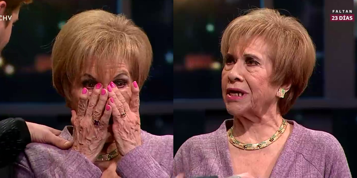 Paty Cofré se quebró tras hablar de su angustiosa lucha para que le paguen su jubilación