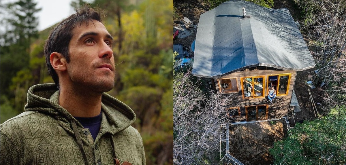 Pedro Astorga mostró remodelación de su casa en Pucón: construyó terraza junto al río