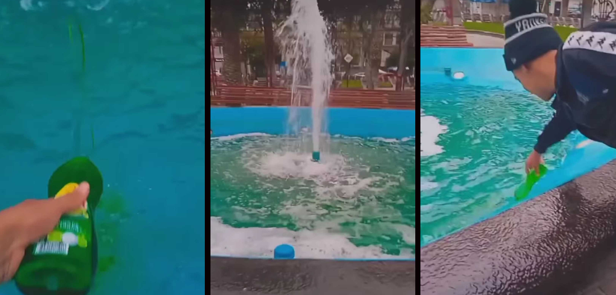 Joven que lanzó lavalozas a pileta en Antofagasta acusó que ha recibido amenazas de muerte