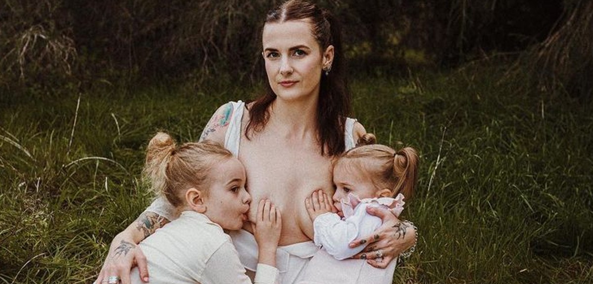 Madre causó controversia por amamantar a su hija de 5 años: ¿hasta qué edad se debería dar pecho?