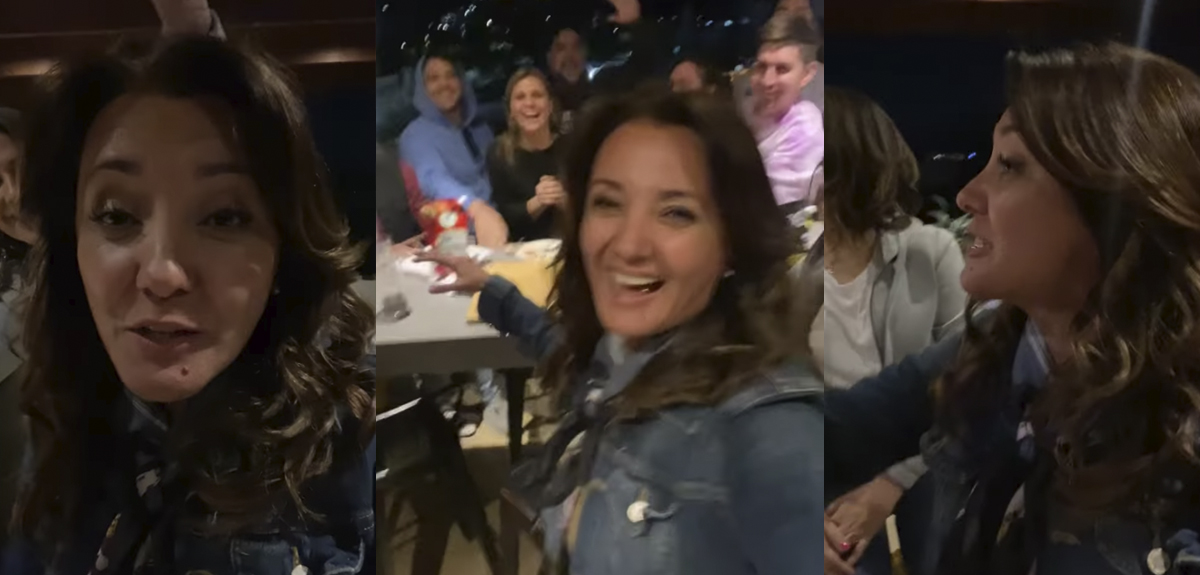 Priscilla Vargas tuvo atrasada despedida junto a excompañeros de Mega: 