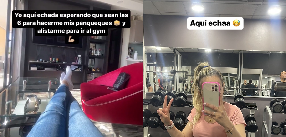 Rebeca Naranjo alzó la voz luego que una seguidora la criticara por estar "echada todo el día"