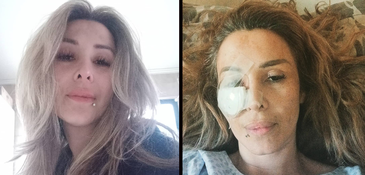 Romina Sáez, ex Mekano, fue hospitalizada tras complicaciones por golpiza que recibió en marzo