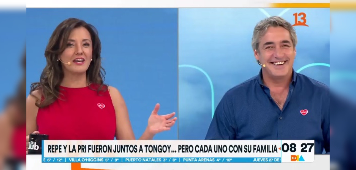 Priscilla Vargas y José Luis Repenning hablaron de sus vacaciones en Tongoy: 