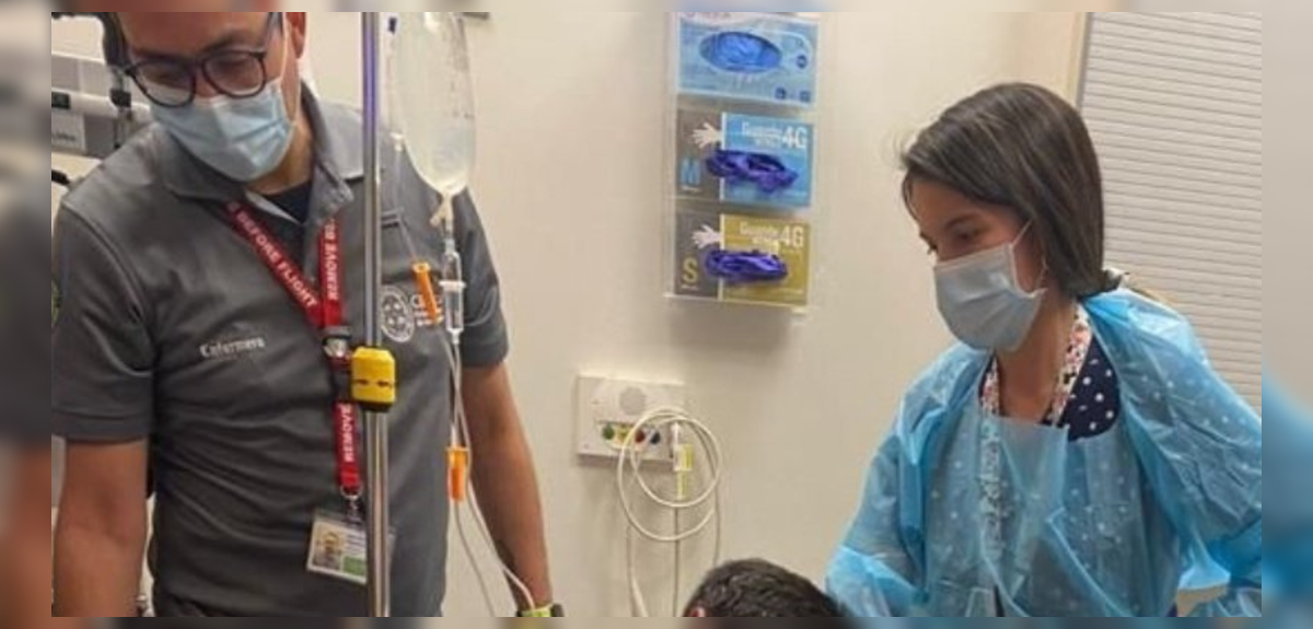 Viralizan impactantes imágenes de sujeto que quedó ensartado en una reja en Vitacura