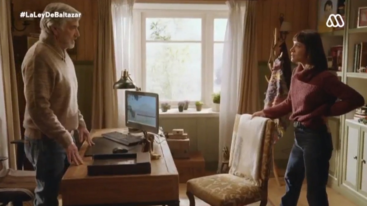 Antonia encaró a su padre en La ley de Baltzar