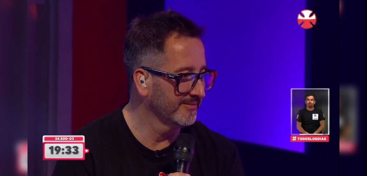 Eduardo Fuentes se emocionó hasta las lágrimas con historia en la Teletón: 