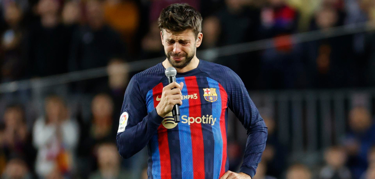 Gerard Piqué se despidió del fútbol con emotivo discurso: 