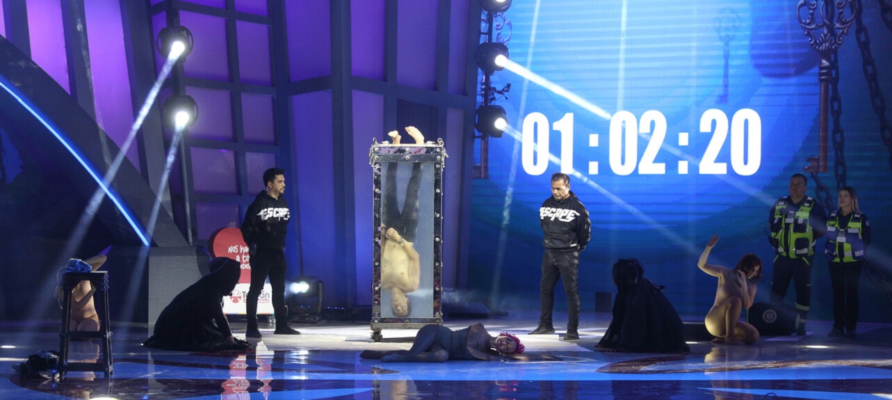 Jean Paul Olhaberry causó tensión y nerviosismo con acto de escapismo en la Teletón: revívelo aquí