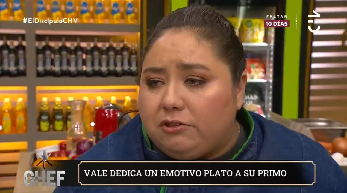 Valentina Ramos dedicó plato a su primo