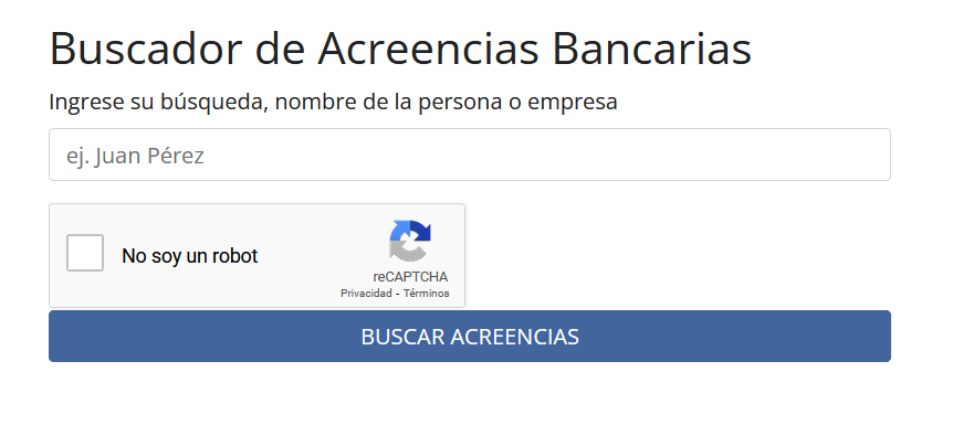 Acreencias bancarias actualizadas: así puedes revisar solo con tu nombre si tienes dinero sin cobrar