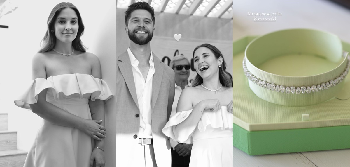 Belén Soto publicó inéditas fotografías de su matrimonio por el civil: "No puedo estar más contenta"