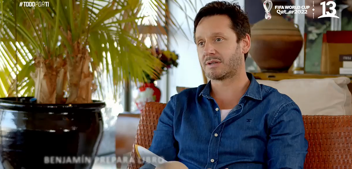 Benjamín Vicuña reveló que está escribiendo un libro dedicado a su hija Blanca: 