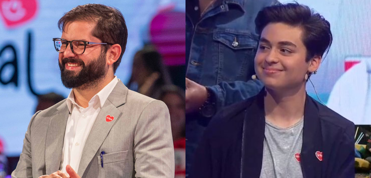 Presidente Boric publicó foto con joven tiktoker Joseph Rivas: 