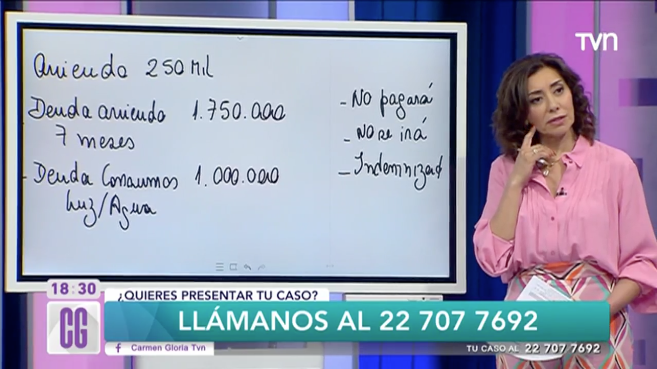 Carmen Gloria a tu servicio