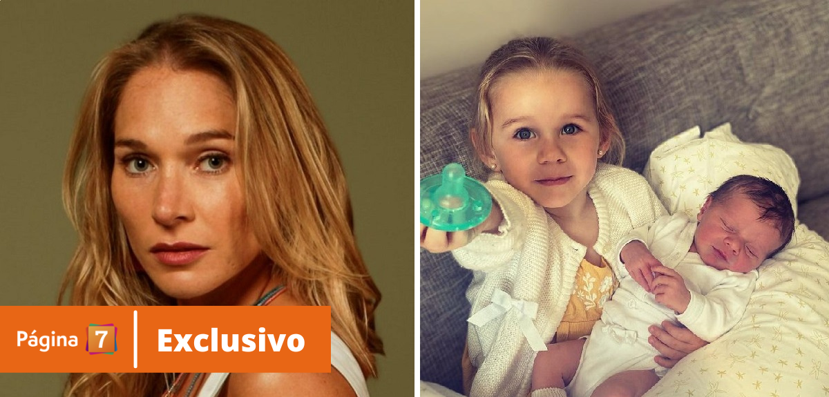 Constanza Mackenna analizó compleja reacción de su hija tras llegada de su hermanito menor