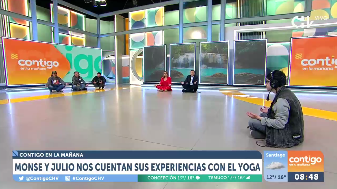 ¿No todo es rating? Monserrat Álvarez y Julio César Rodríguez protagonizaron particular momento CHV