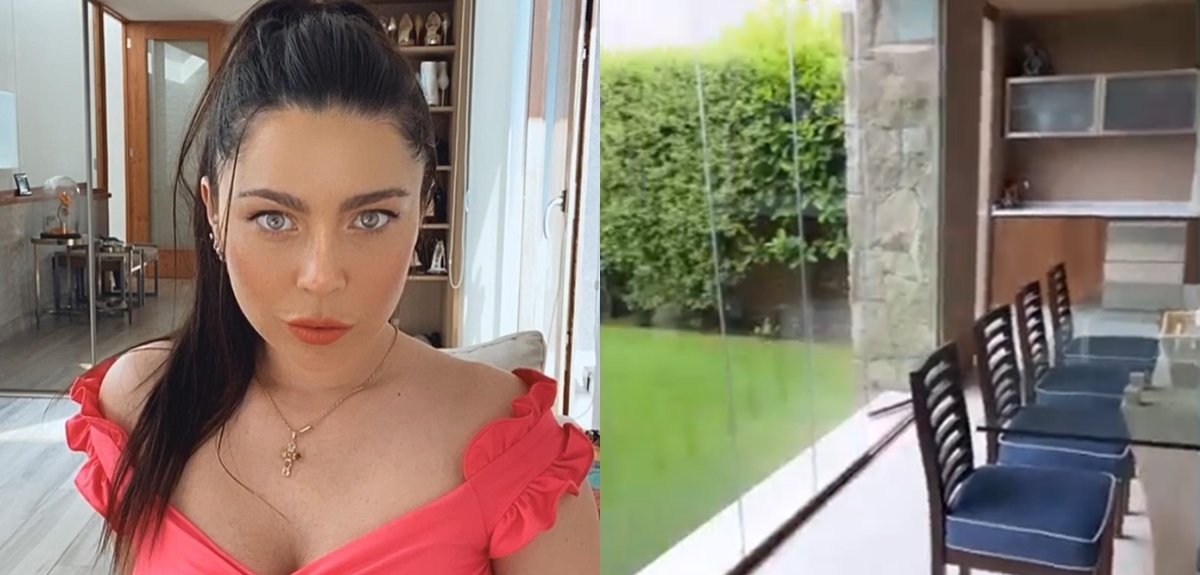 Daniela Aránguiz grabó video de su nueva terraza tras remodelación: realizó tour por el lugar